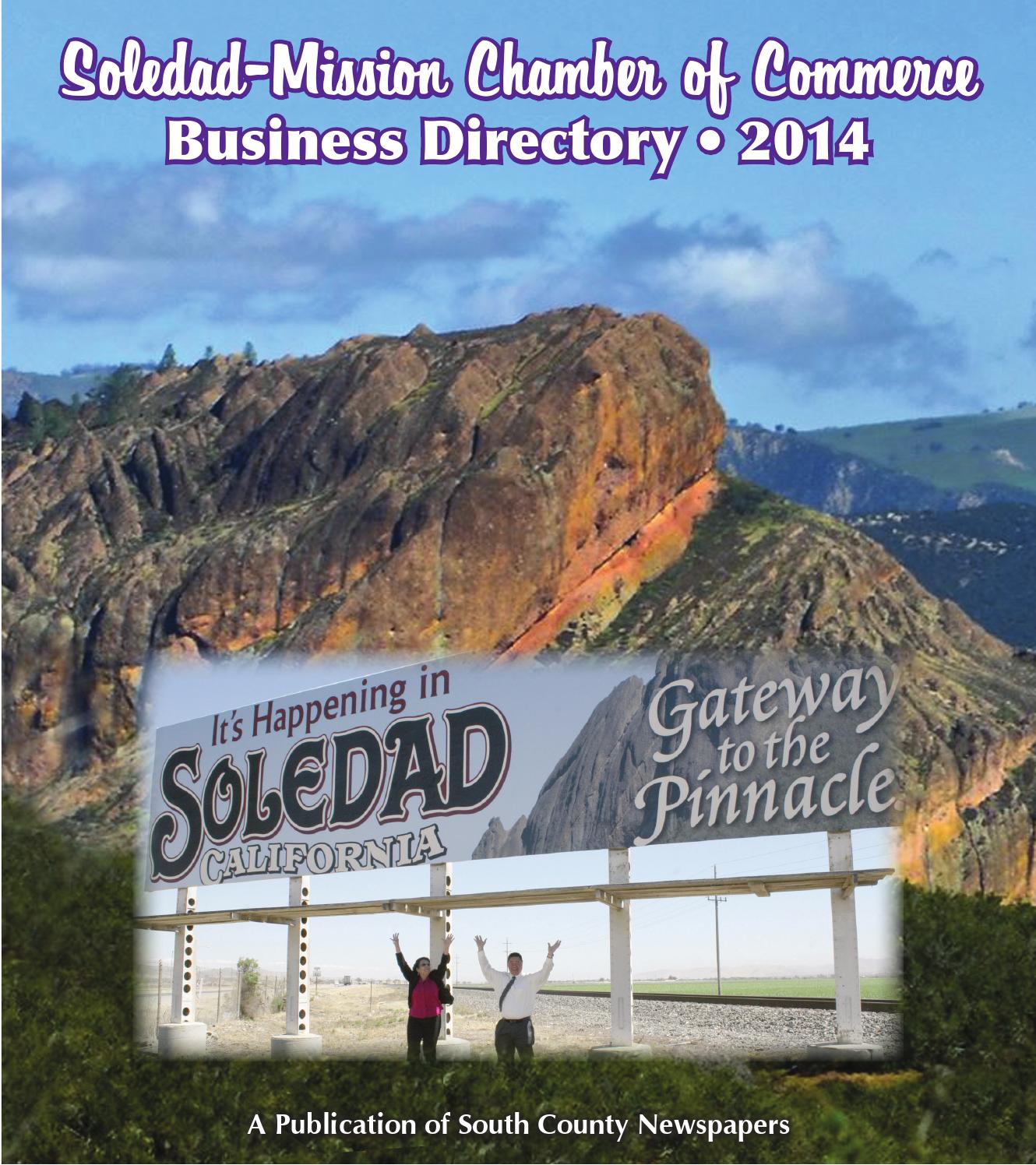 Soledad Chamber Directory 2017 By News Media Corp Issuu