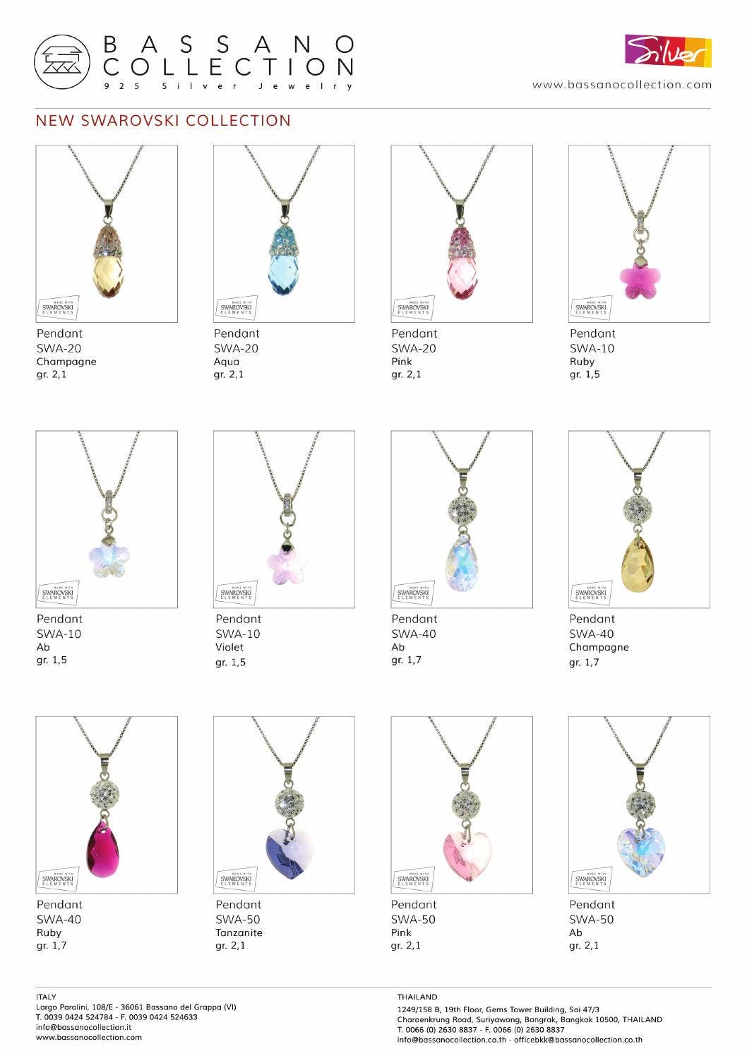 New Swarovski Collection by Bassano Collection Group - Issuu