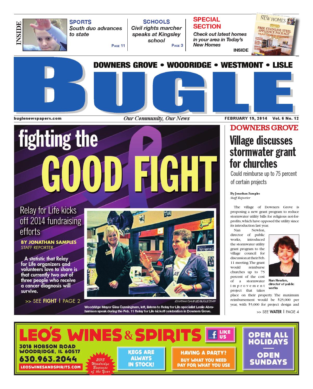 Downers Grove 021914 by Bugle, Sentinel & Enterprise Newspapers Issuu