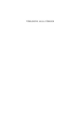 världens alla färger