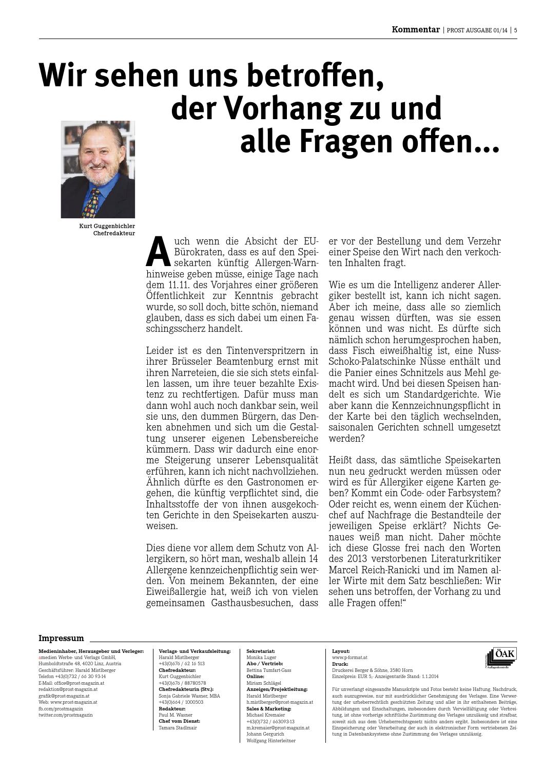 Prost Marz 2014 By Amedien Werbe Und Verlags Gmbh Issuu