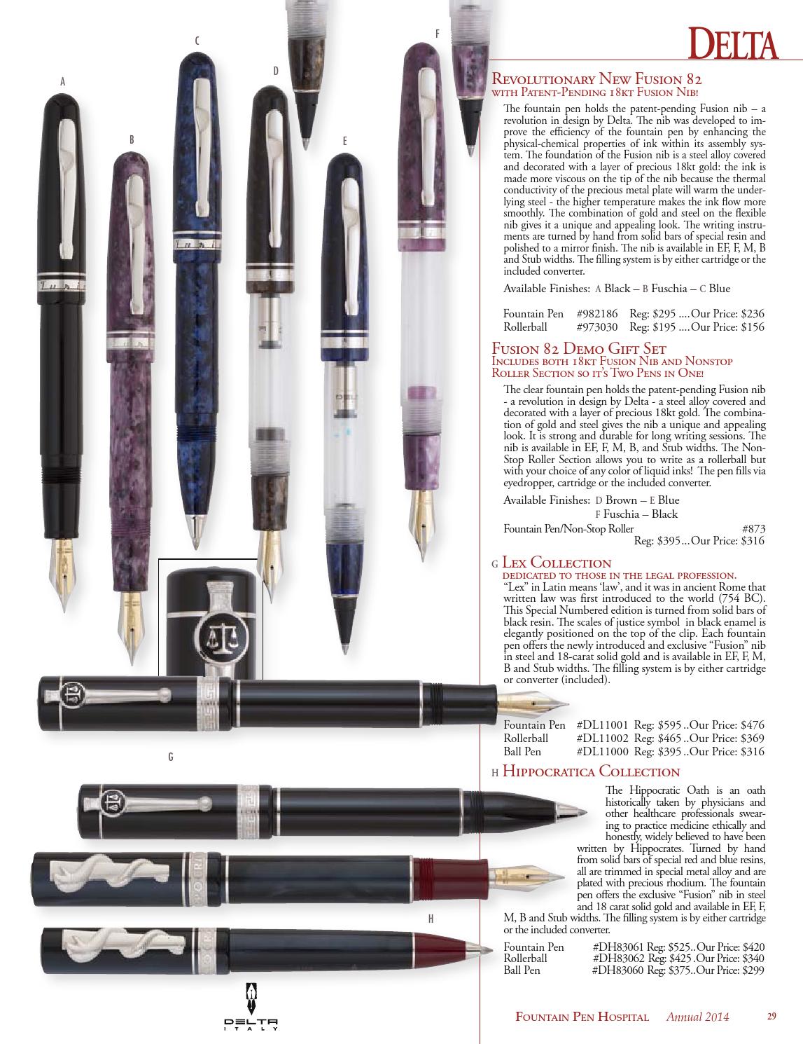 Fountain Pen Hospital Annual 2014 by Fountain Pen Hospital - Issuu