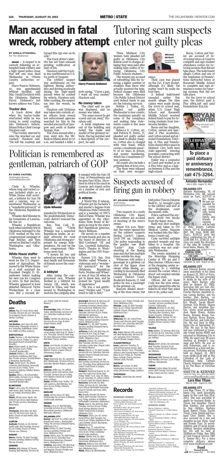 The Oklahoman 08292013 by OPUBCO Communications Group Issuu