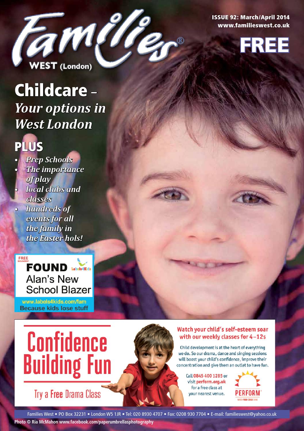 Familes West London March April 2014 issue 92 by Families Magazine