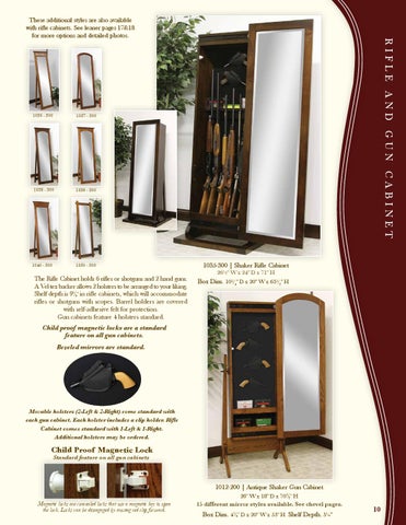E & G Amish Furniture 2014 Country Corner 家具目录 / Mirrors / 第 11 页
