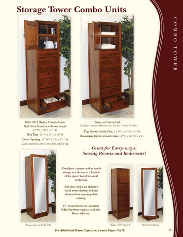 E & G Amish Furniture 2014 Country Corner 家具目录 / Mirrors / 第 13 页