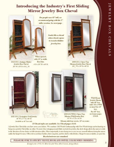 E & G Amish Furniture 2014 Country Corner 家具目录 / Mirrors / 第 3 页