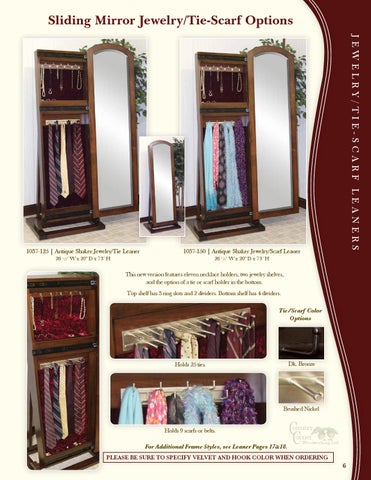 E & G Amish Furniture 2014 Country Corner 家具目录 / Mirrors / 第 7 页