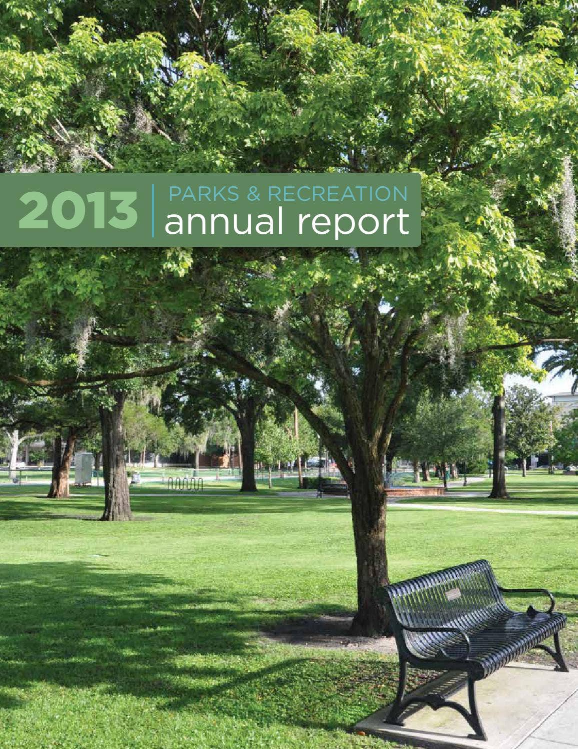 Parks & Recreation Annual Report 2013 by City of Winter Park - Issuu