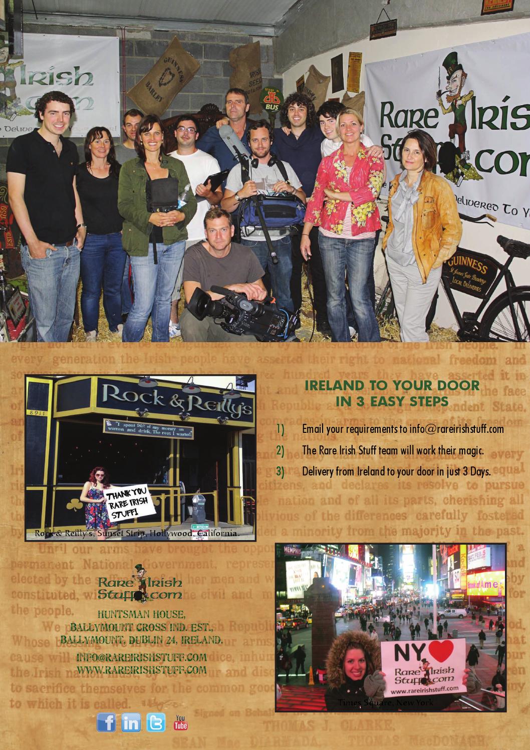 Irish Pub Decor Catalogue 2014 by Rare Irish Stuff Issuu