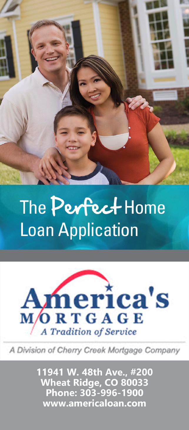 The Perfect Home Loan Application America's Mortgage by Cherry Creek