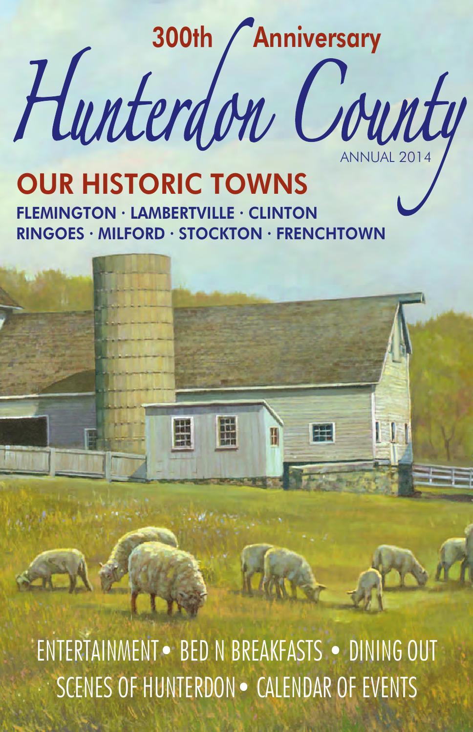 Hunterdon County Guide Annual 2014 Edition 300th Anniversary By BCM