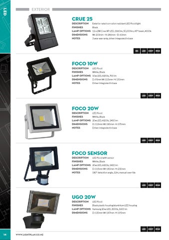 Lightplan 灯饰目录 2014 第 14 页