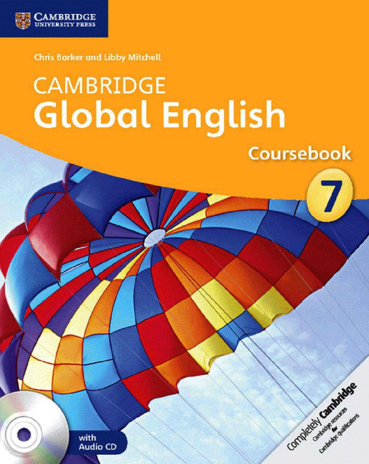 英語学習キット 1-7 + CD Cambridge Global English Stage 7 Coursebook with Audio CD by