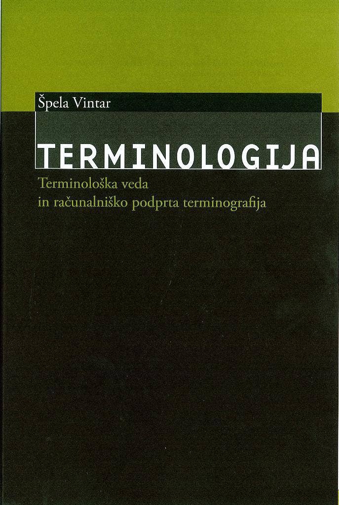 Terminologija by Knjigarna FF - Issuu