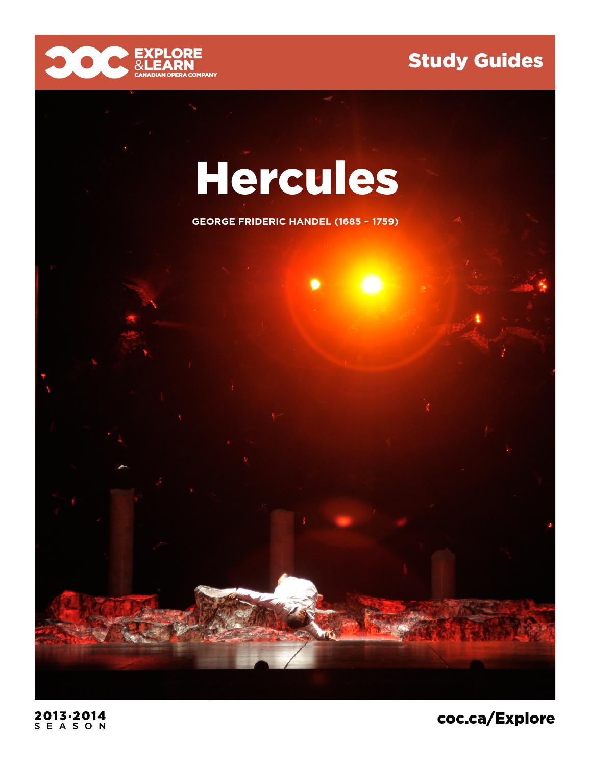 Hercules Study Guide by Canadian Opera Company Issuu