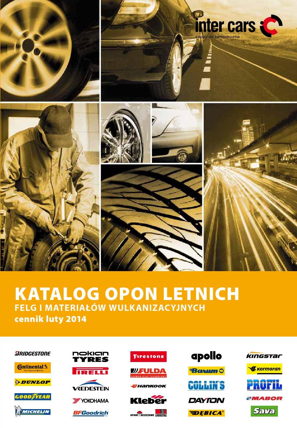 Katalog opon letnich 2014 by InterCars SA Issuu