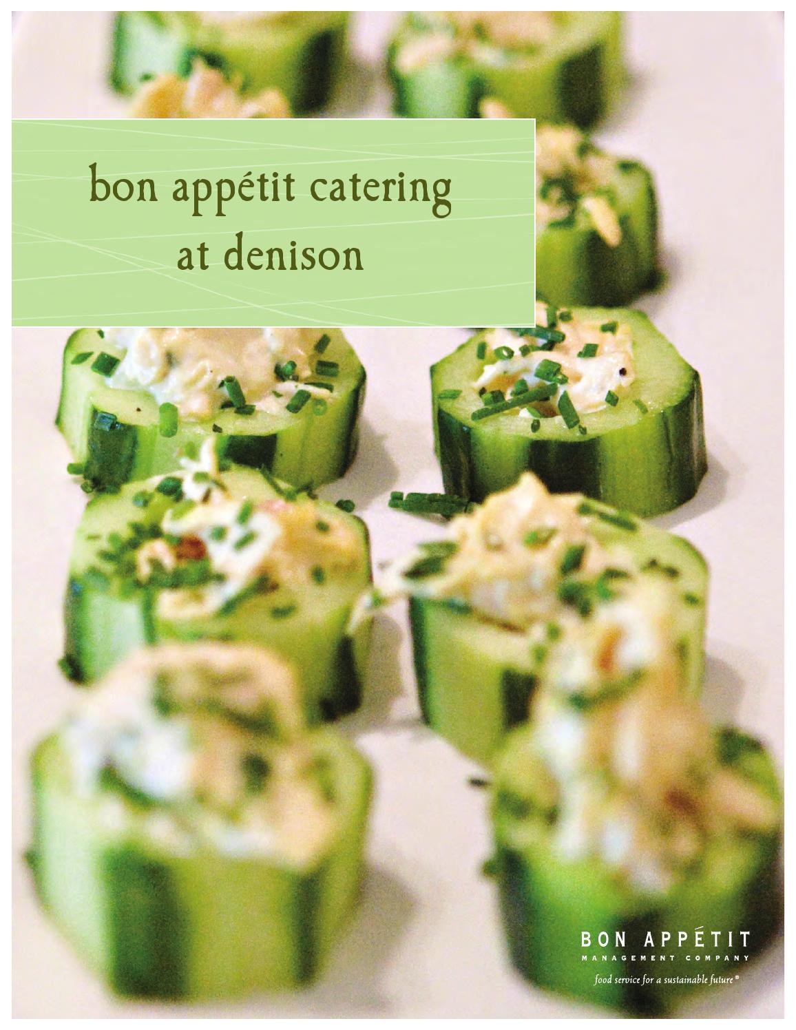 Denison Community Catering by Bon Appetit by Compass Group USA Issuu