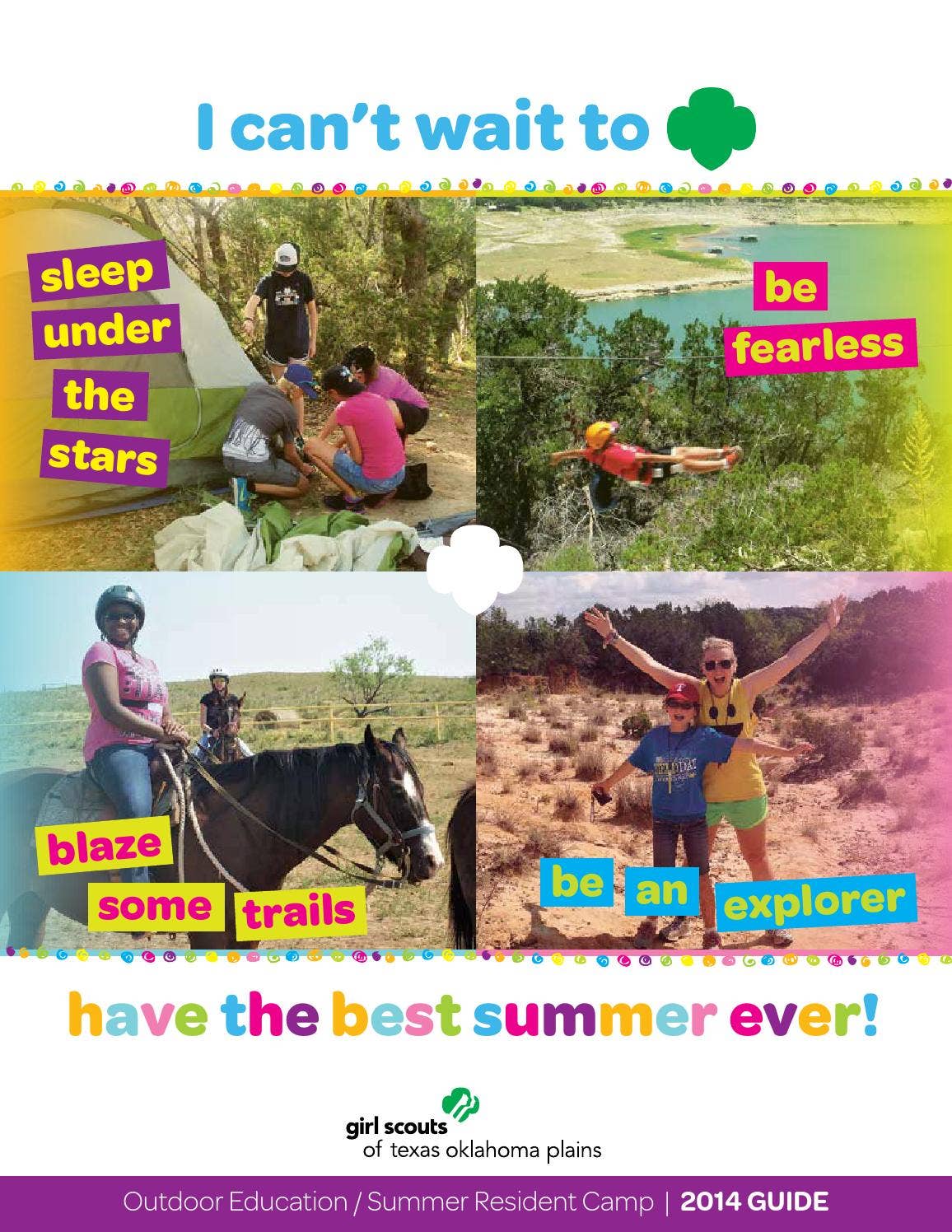 GS-TOP Camp Guide 2014 by Girl Scouts of Texas Oklahoma Plains - Issuu