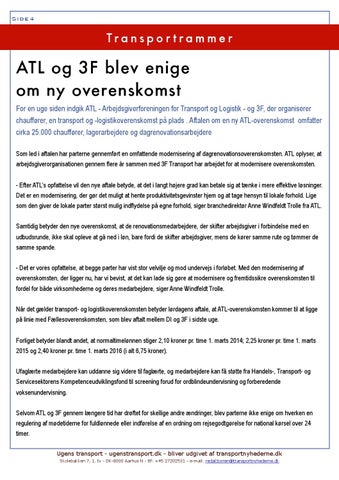 3f overenskomst chauffør 3f overenskomst chauffør