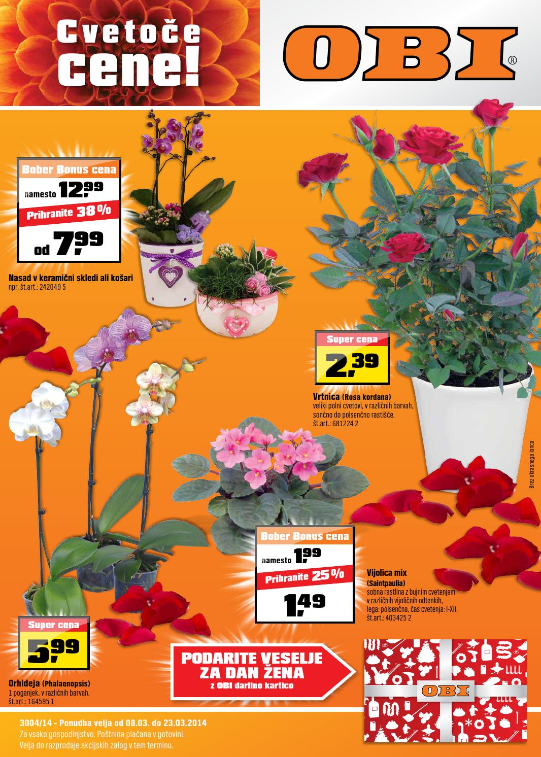 Obi katalog do 23. 3. 2014 by Vsikatalogi.si - Issuu