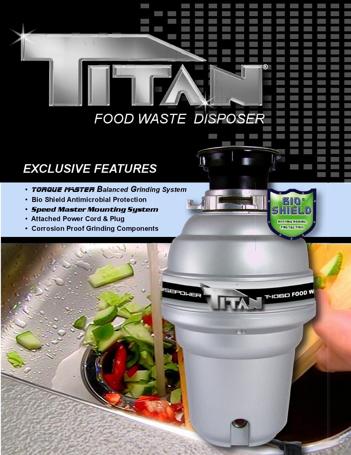 TItan Garbage Disposers by Anaheim Marketing International Issuu