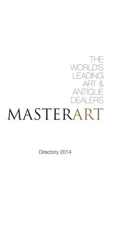 Masterart 家具目录 · MasterArt 2014 Directory 第 3 页
