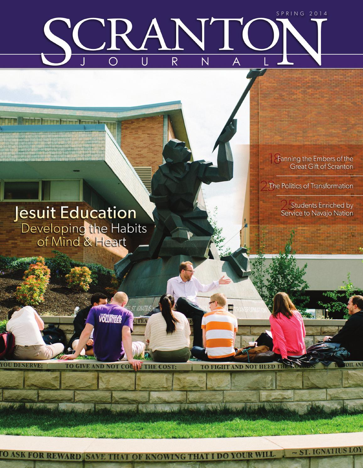 Journal Spring 2014 by The University of Scranton - Issuu