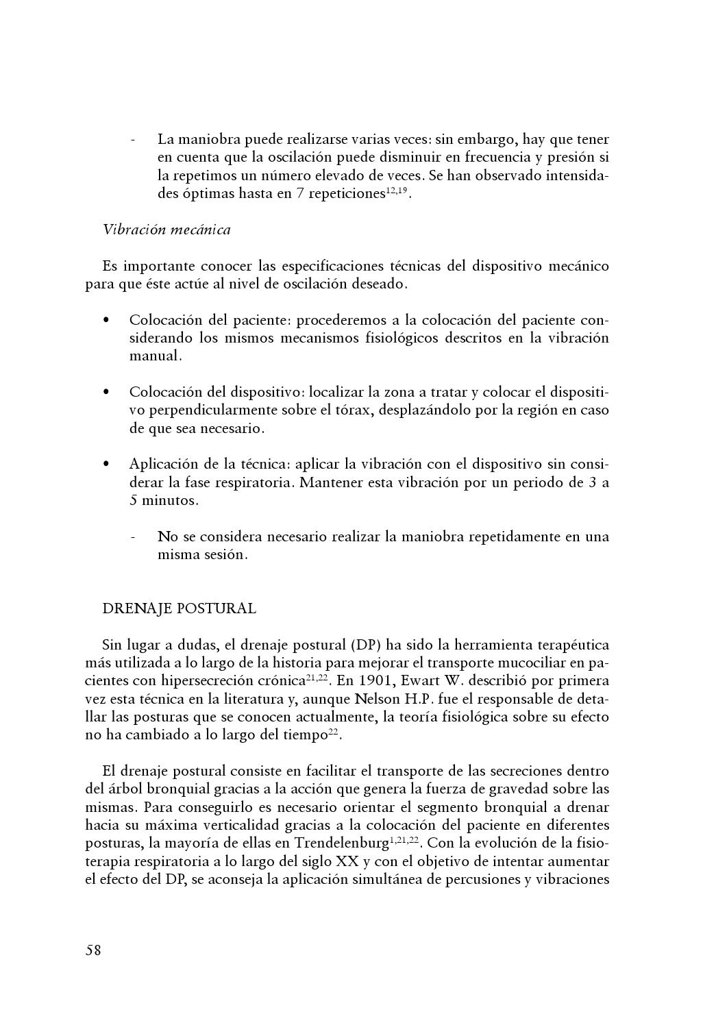 que es el drenaje postural
