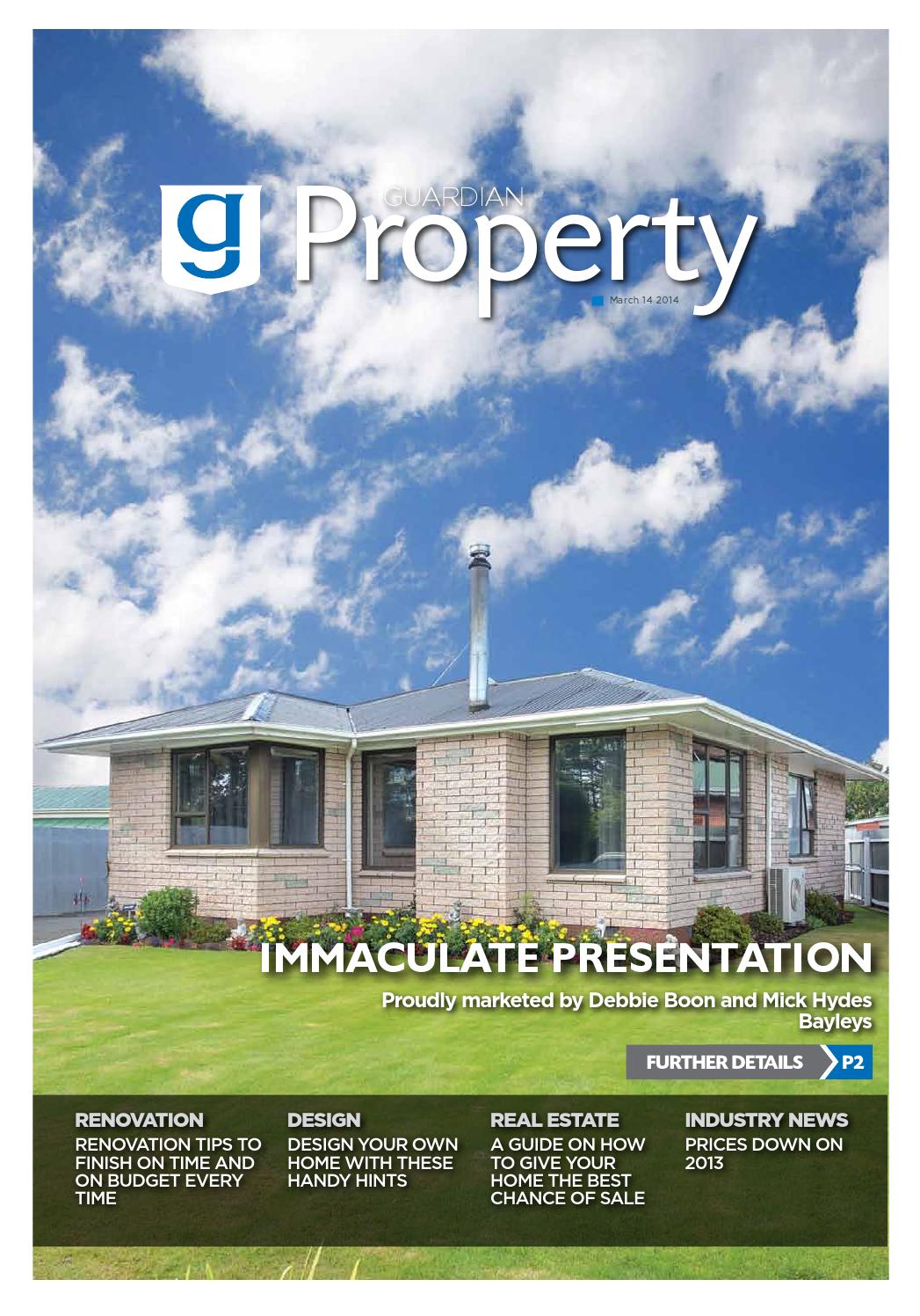 Guardian property 14 march, 2014 by Ashburton Guardian Issuu