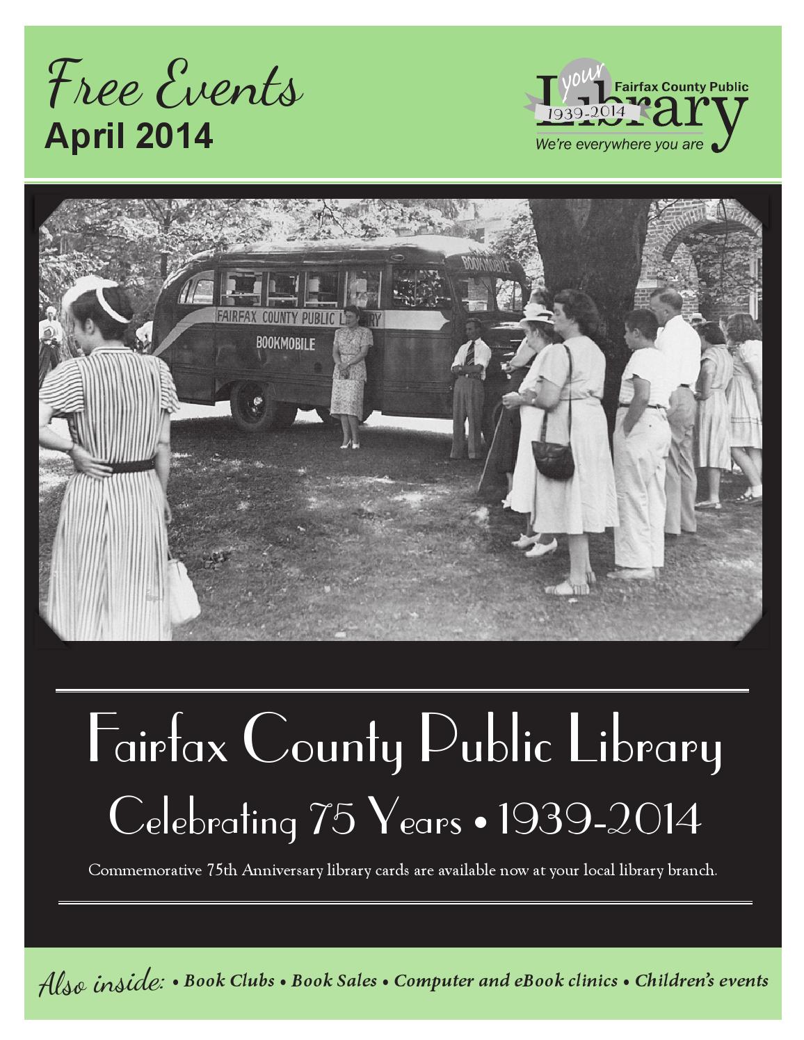April 2014 issuu by Fairfax County Public Library Issuu