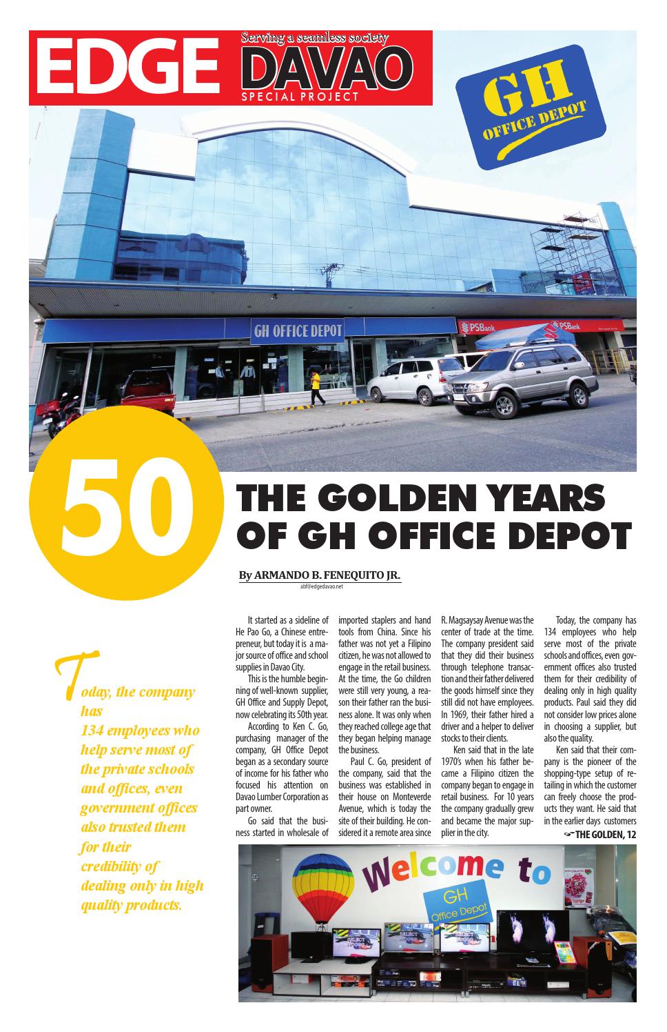 Supplement256GH by Edge Davao The Business Paper Issuu