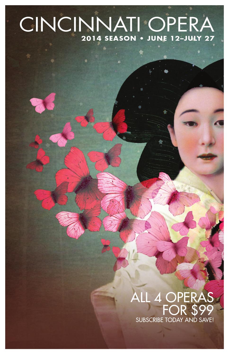2014 Season Subscription Brochure by Cincinnati Opera - Issuu