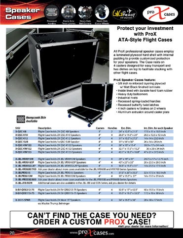 ProX Cases 灯饰目录 2014a 第 20 页