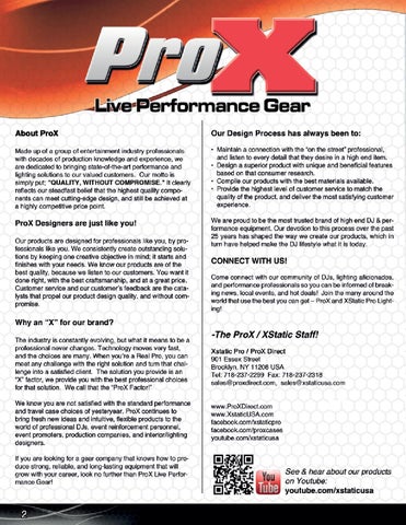 ProX Cases 灯饰目录 2014a 第 2 页