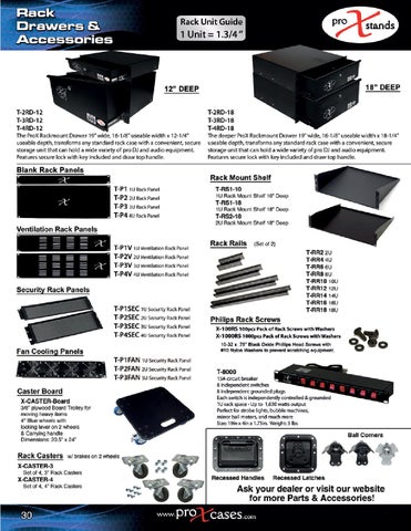 ProX Truss-Stands 灯饰目录 2014a 第 10 页