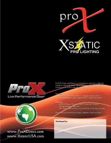 ProX Truss-Stands 灯饰目录 2014a 第 12 页
