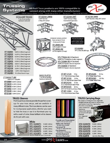 ProX Truss-Stands 灯饰目录 2014a 第 2 页