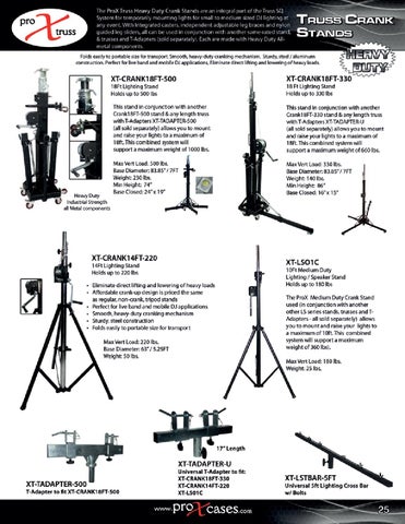 ProX Truss-Stands 灯饰目录 2014a 第 5 页