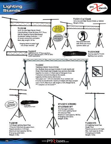ProX Truss-Stands 灯饰目录 2014a 第 6 页