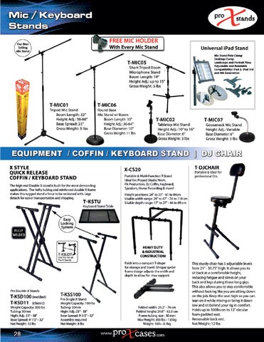 ProX Truss-Stands 灯饰目录 2014a 第 8 页