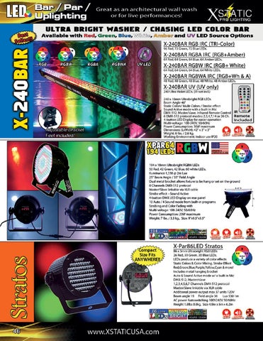 ProX Xstatic Pro 灯饰目录 2014a 第 20 页