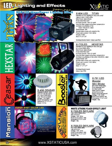 ProX Xstatic Pro 灯饰目录 2014a 第 24 页