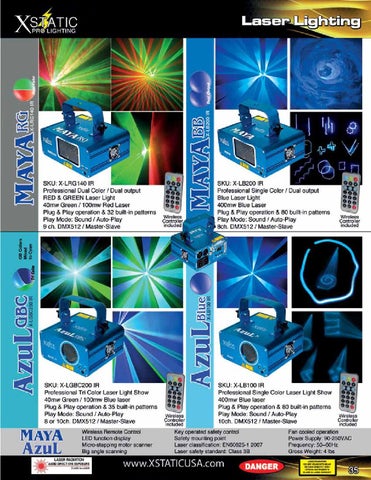 ProX Xstatic Pro 灯饰目录 2014a 第 7 页