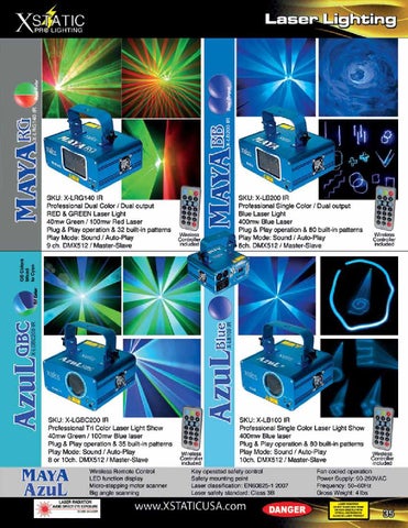 ProX Xstatic Pro 灯饰目录 2014a 第 9 页