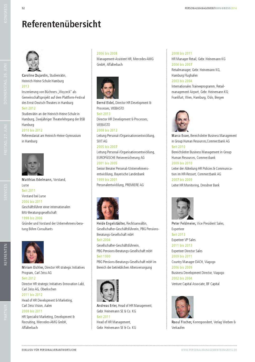Personalmanagementkongress 2014 By Quadriga Media Berlin Gmbh Issuu