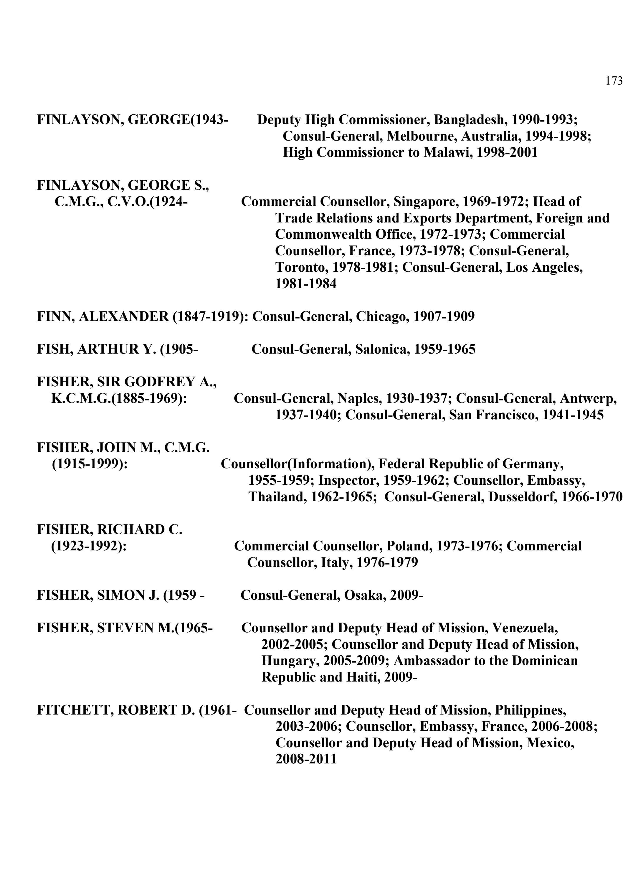 British Diplomats Directory Part 1 Of 4 By Fcdo Historians Issuu