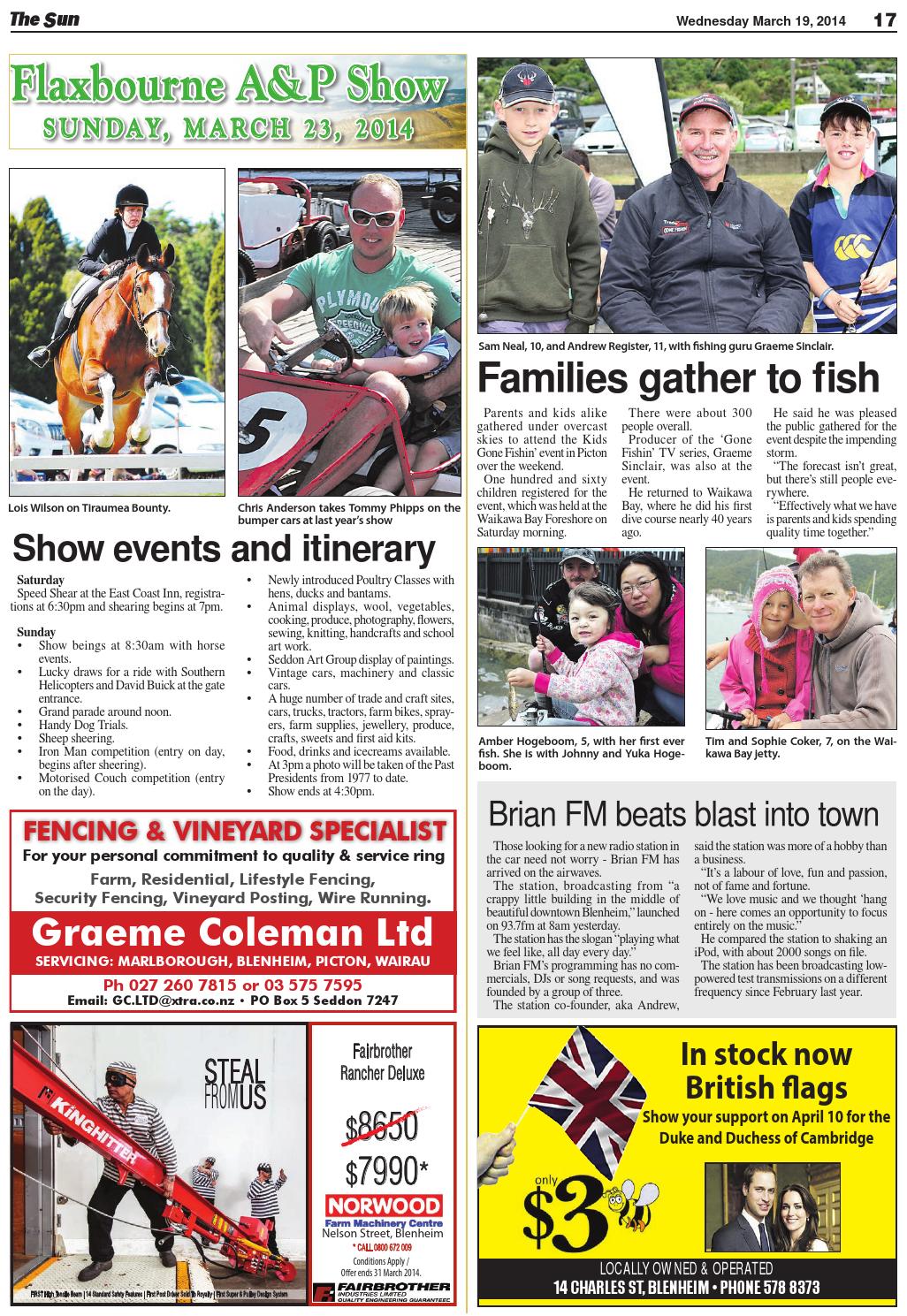 The Blenheim Sun 190314 by Local Newspapers Issuu