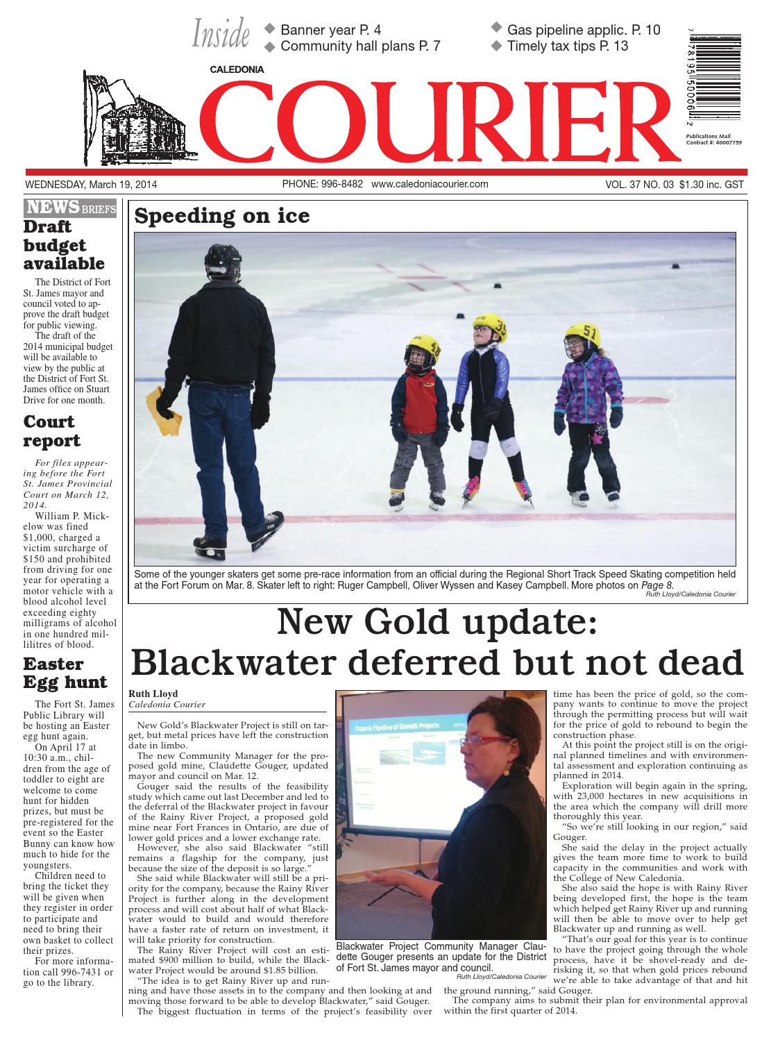 Caledonia Courier, March 19, 2014 by Black Press Media Group Issuu