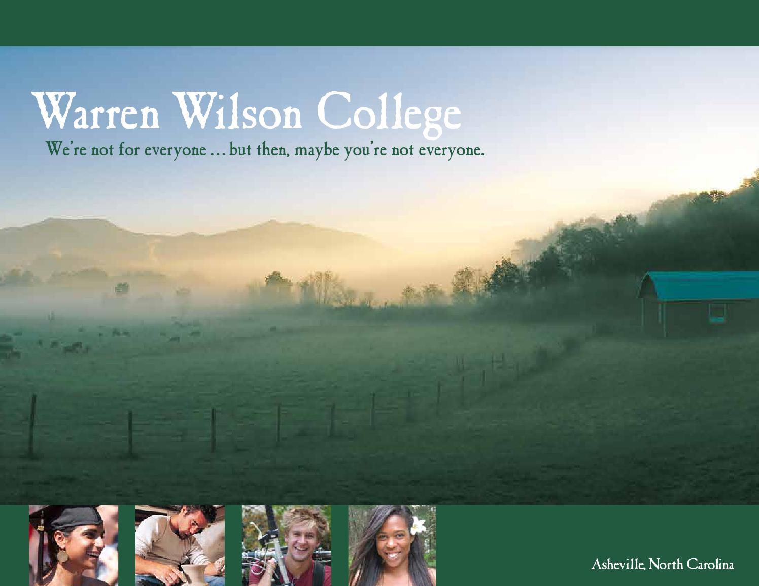 2012 Warren Wilson College Viewbook by Warren Wilson College - Issuu 2012 Warren Wilson College Viewbook by Warren Wilson College - Issuu